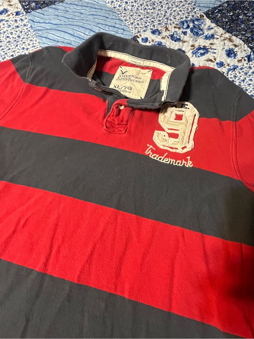 American Eagle Men’s XL Rugby Polo